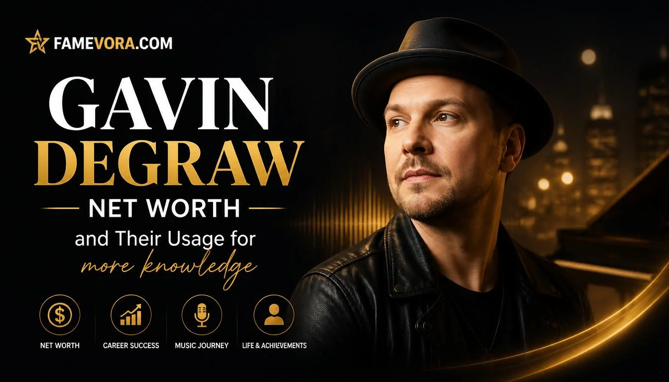 gavin degraw net worth