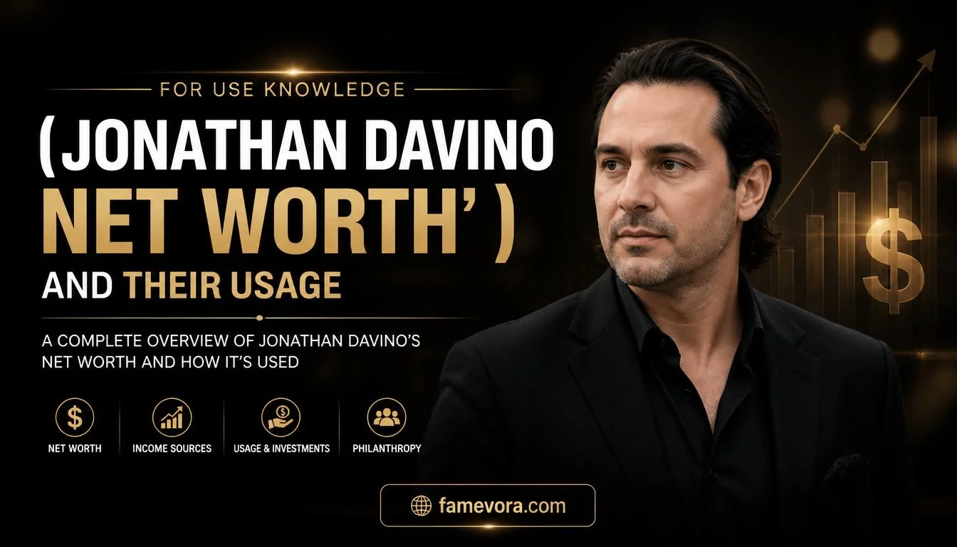jonathan davino net worth