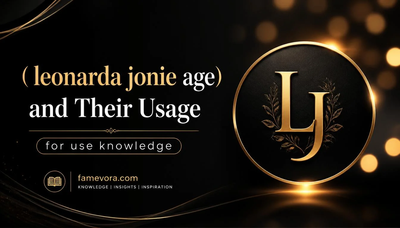 leonarda jonie age